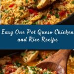 Easy One Pot Queso Chicken and Rice Recipe