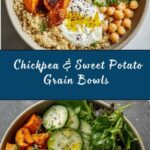 Chickpea & Sweet Potato Grain Bowls Recipe