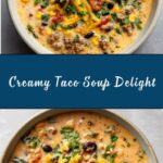 Easy Creamy Taco Soup Recipe