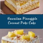 Hawaiian Pineapple Coconut Poke Cake Recipe
