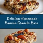 Homemade Banana Granola Bars Recipe
