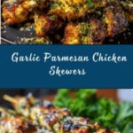 Garlic Parmesan Chicken Skewers Recipe