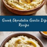 Skordalia Greek Garlic Dip Recipe