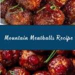 Mountain Meatballs Recipe