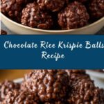 Chocolate Rice Krispie Balls Recipe