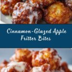 Cinnamon-Glazed Apple Fritter Bites Recipe