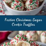 Christmas Sugar Cookie Truffles Recipe