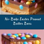 No-Bake Easter Peanut Butter Bars Recipe