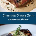 Creamy Garlic Sauce Steak Recipe