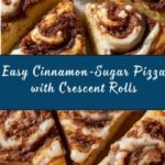 Cinnamon-Sugar Pizza Made with Crescent Rolls Recipe