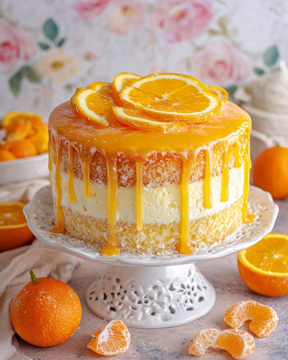 Sicilian Whole Orange Cake Recipe - Recipe Image