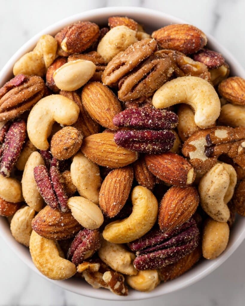 Roasted Spiced Mixed Nuts Recipe