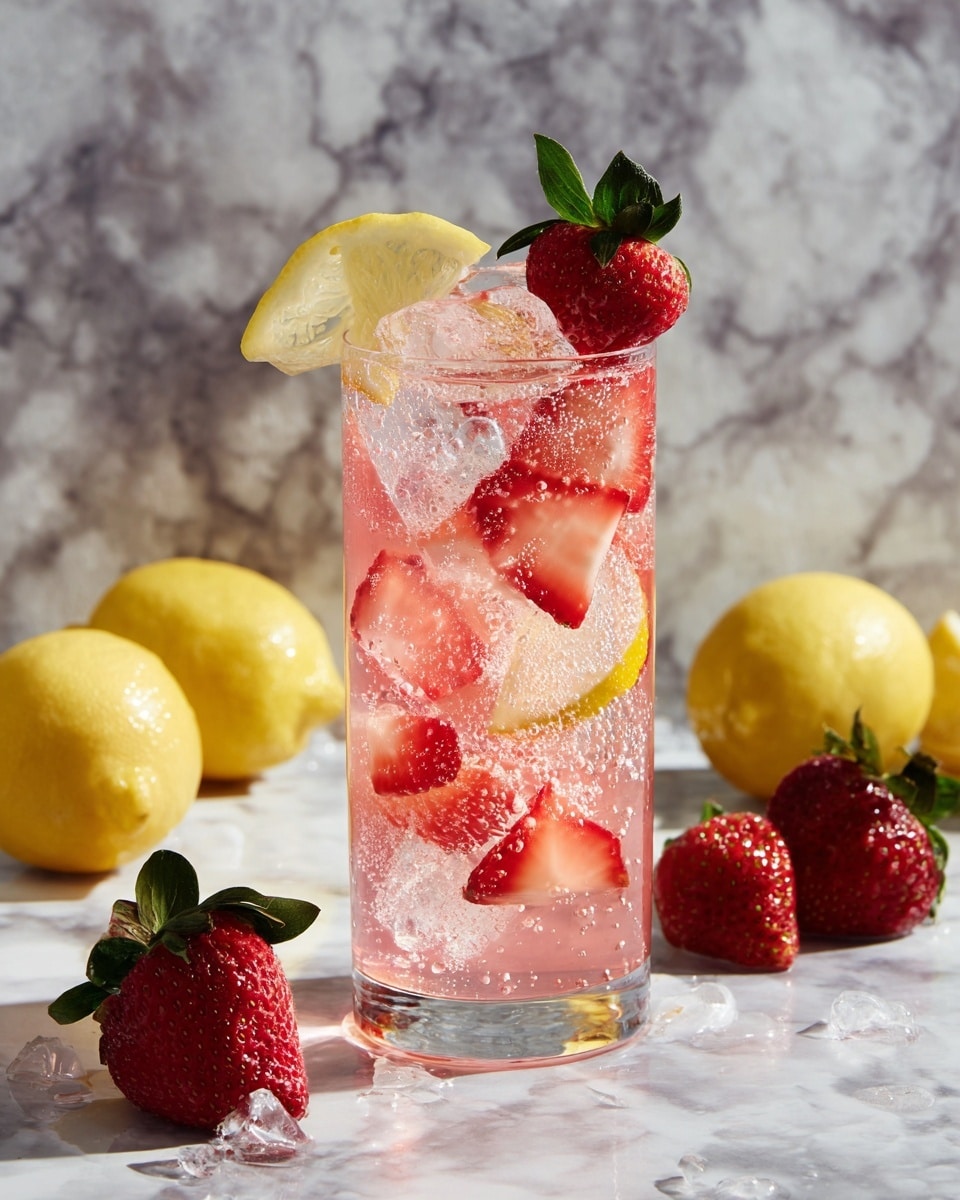 Refreshing Strawberry Lemonade Recipe - Recipe Image