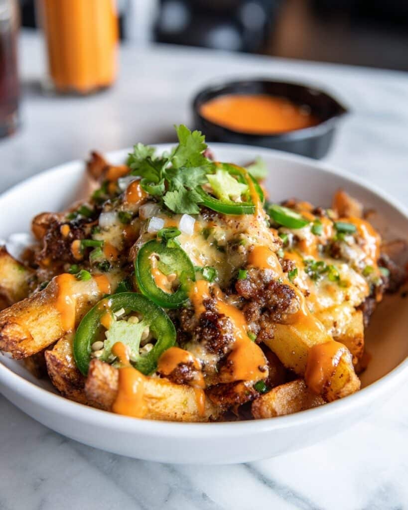 Philly Cheesesteak Loaded Fries Recipe