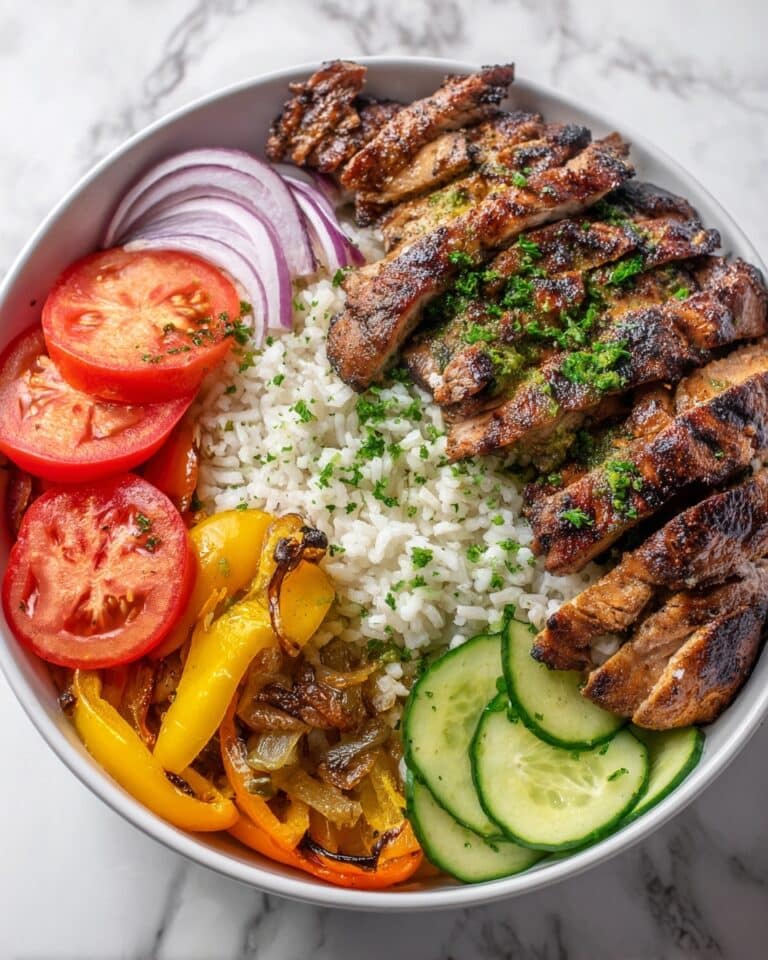 Chicken Tzatziki Rice Bowls Recipe