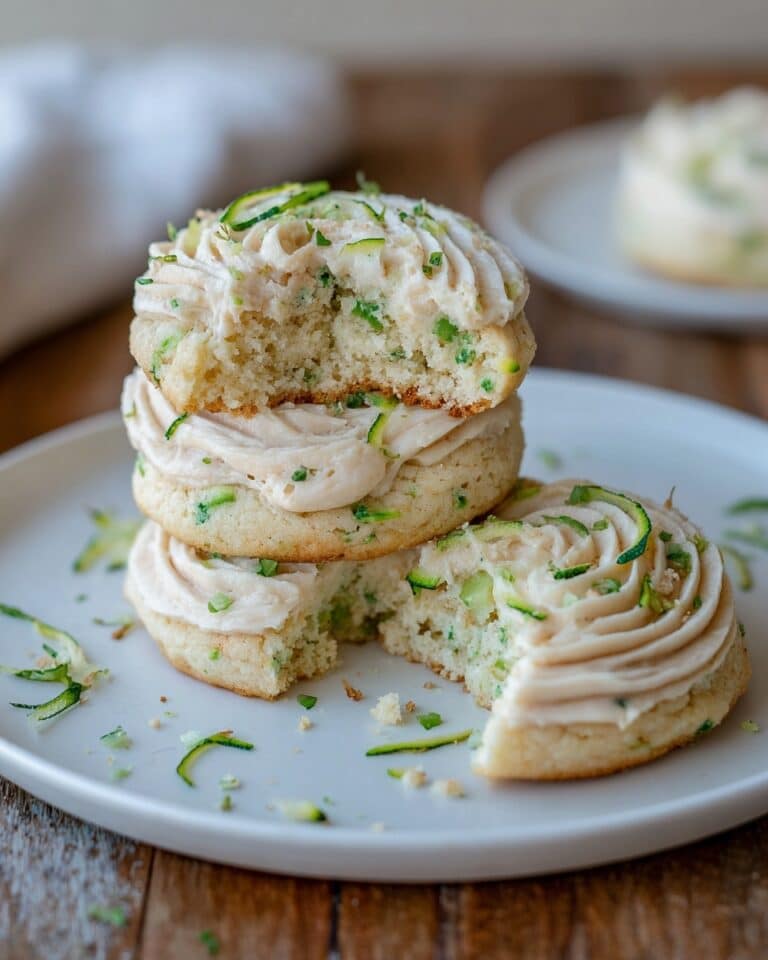 Zucchini Cookies with Cream Cheese Frosting Recipe
