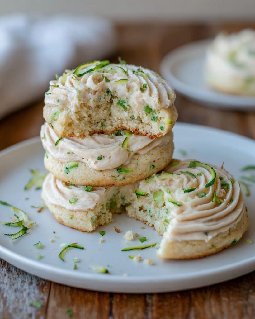 Zucchini Cookies with Cream Cheese Frosting Recipe