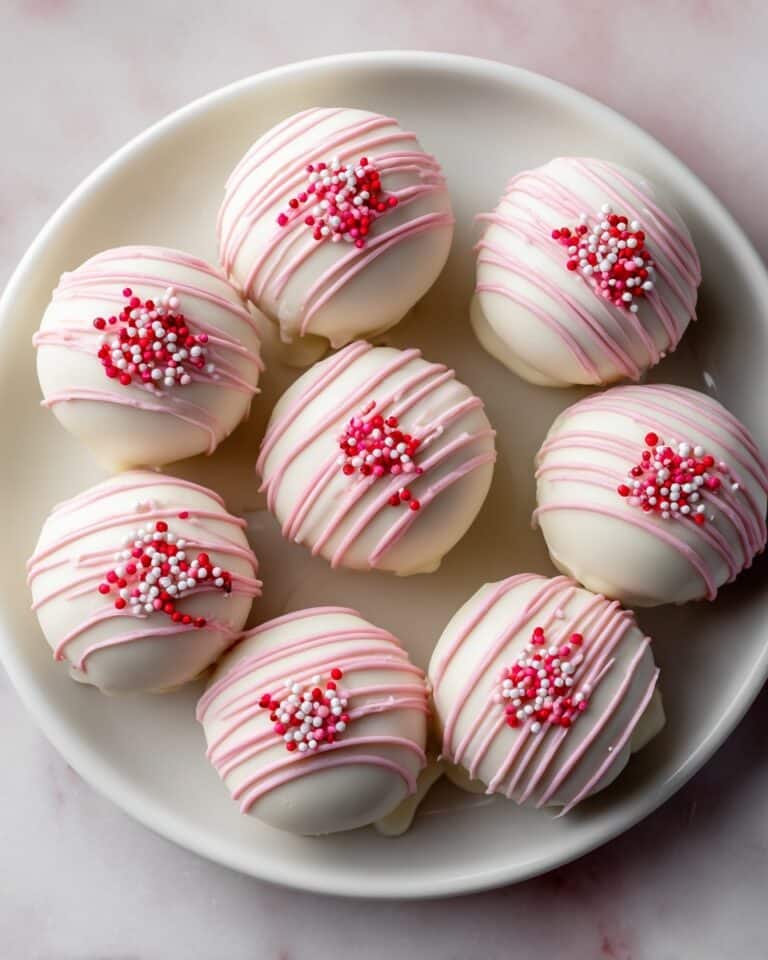 Strawberry Cheesecake Truffle Balls Recipe