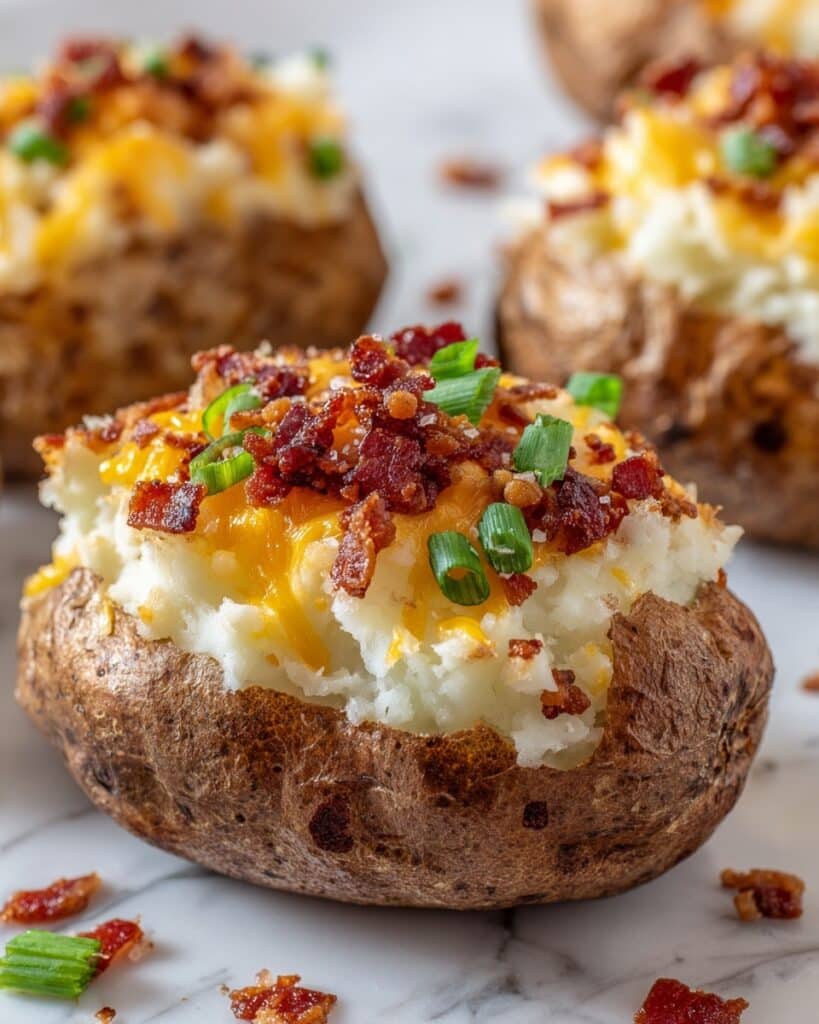 Baked Potatoes On The Grill Recipe