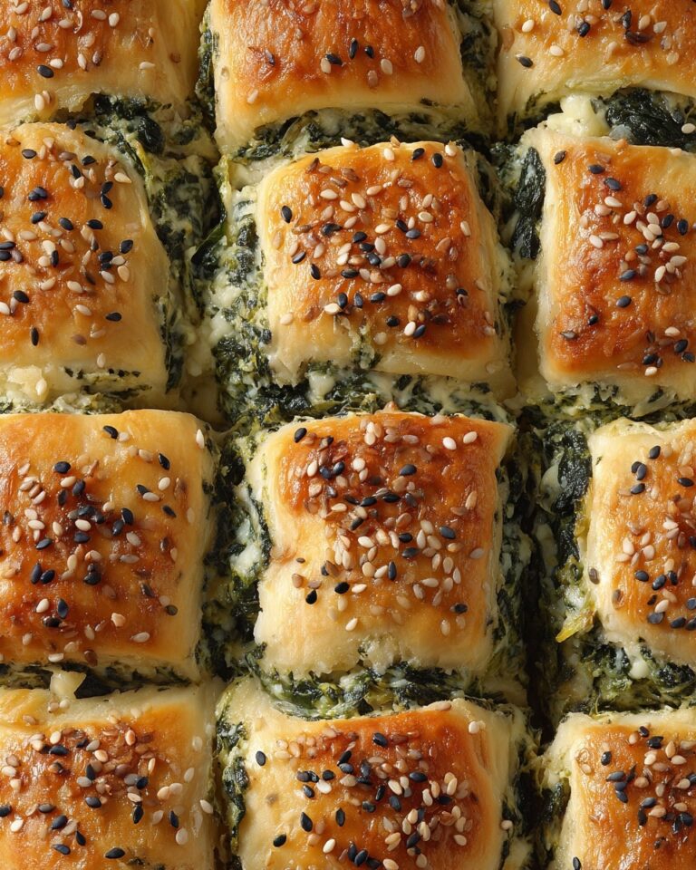 Spinach Dip Rolls Recipe