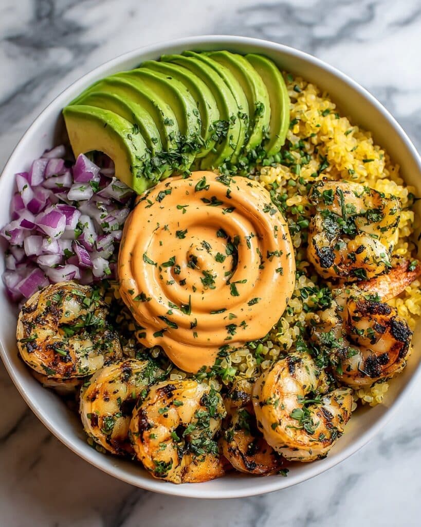 Grilled Shrimp Bowl Recipe
