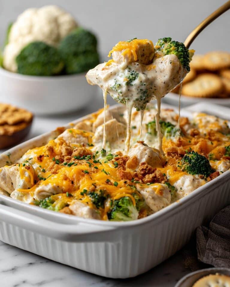 Easy Cheesy Chicken and Broccoli Casserole Recipe