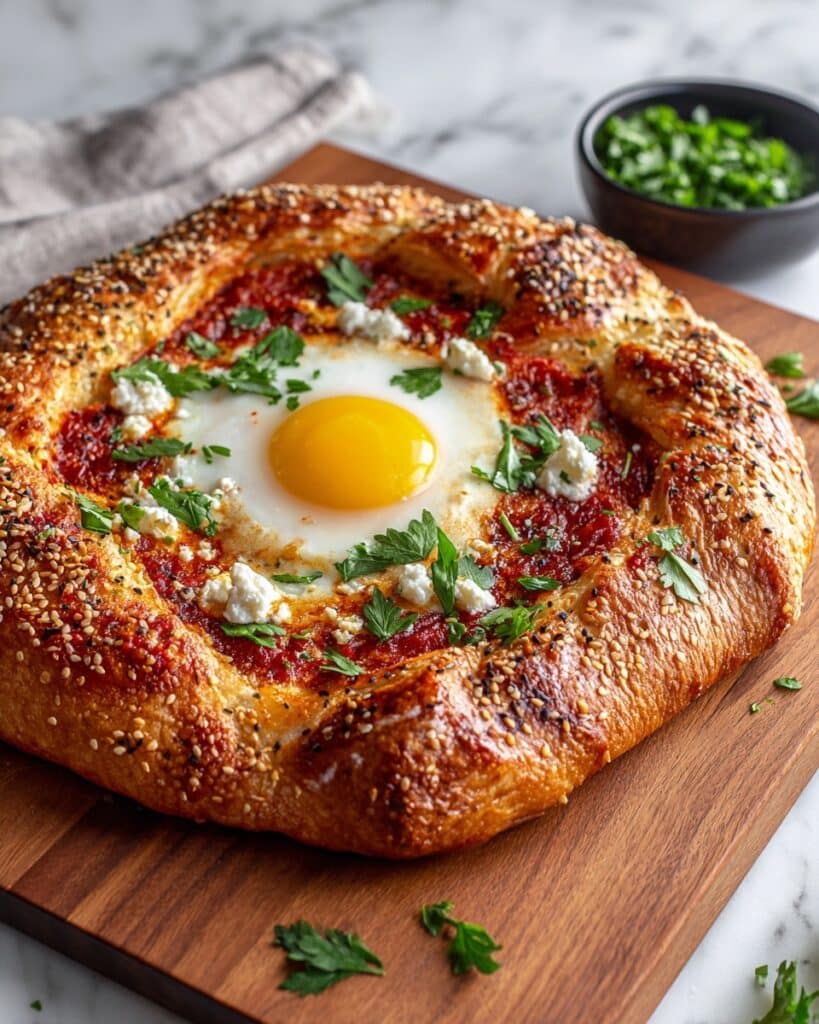 Shakshouka Focaccia Recipe