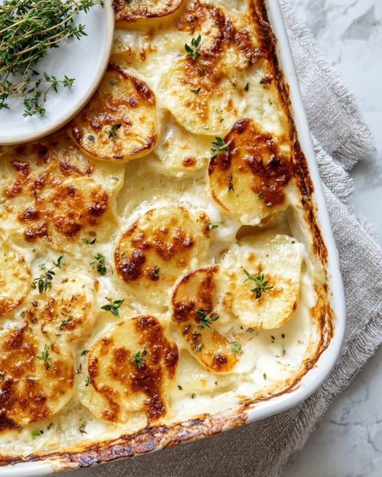 Cheesy Scalloped Potatoes Recipe