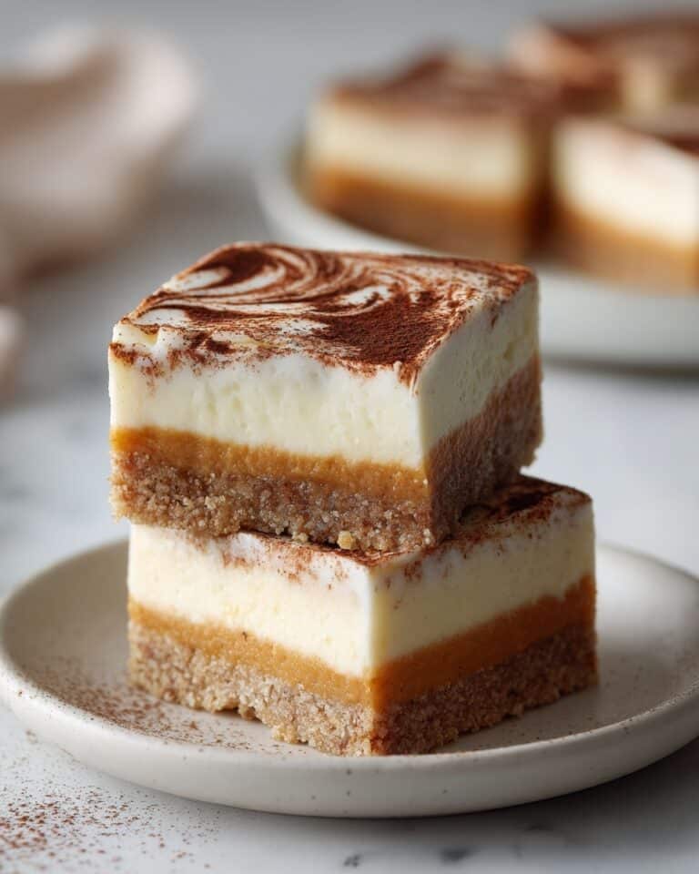 Creamy Pumpkin Cheesecake Bars Recipe