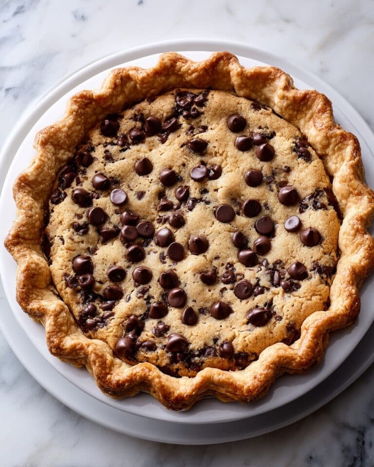 Chocolate Chip Cookie Pie Recipe