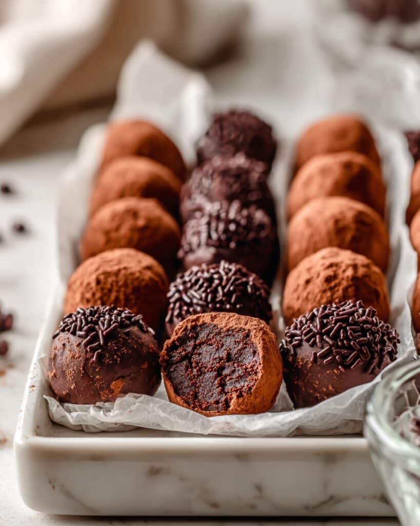 Easy Brownie Truffles Recipe