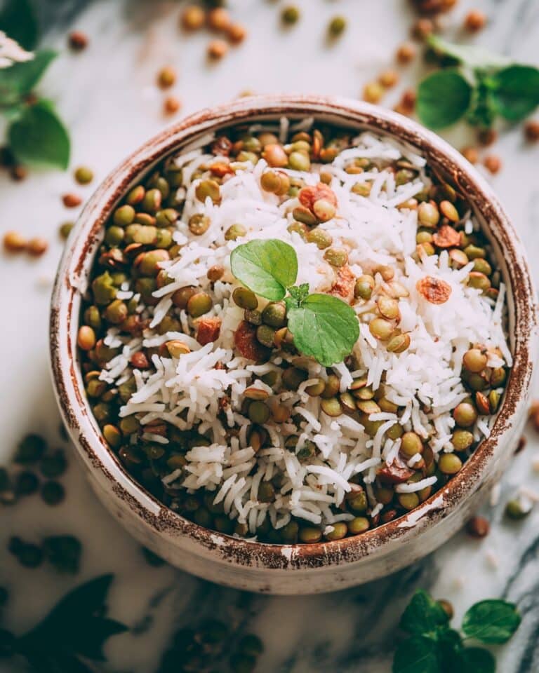 Lebanese Lentils & Rice (Mujaddara) Recipe
