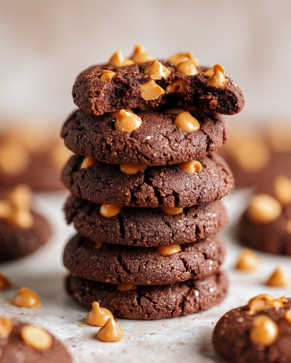 Chocolate Peanut Butter Chip Cookies Recipe - Recipe Image
