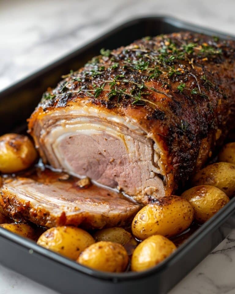 Mediterranean-Style Roasted Leg of Lamb Recipe