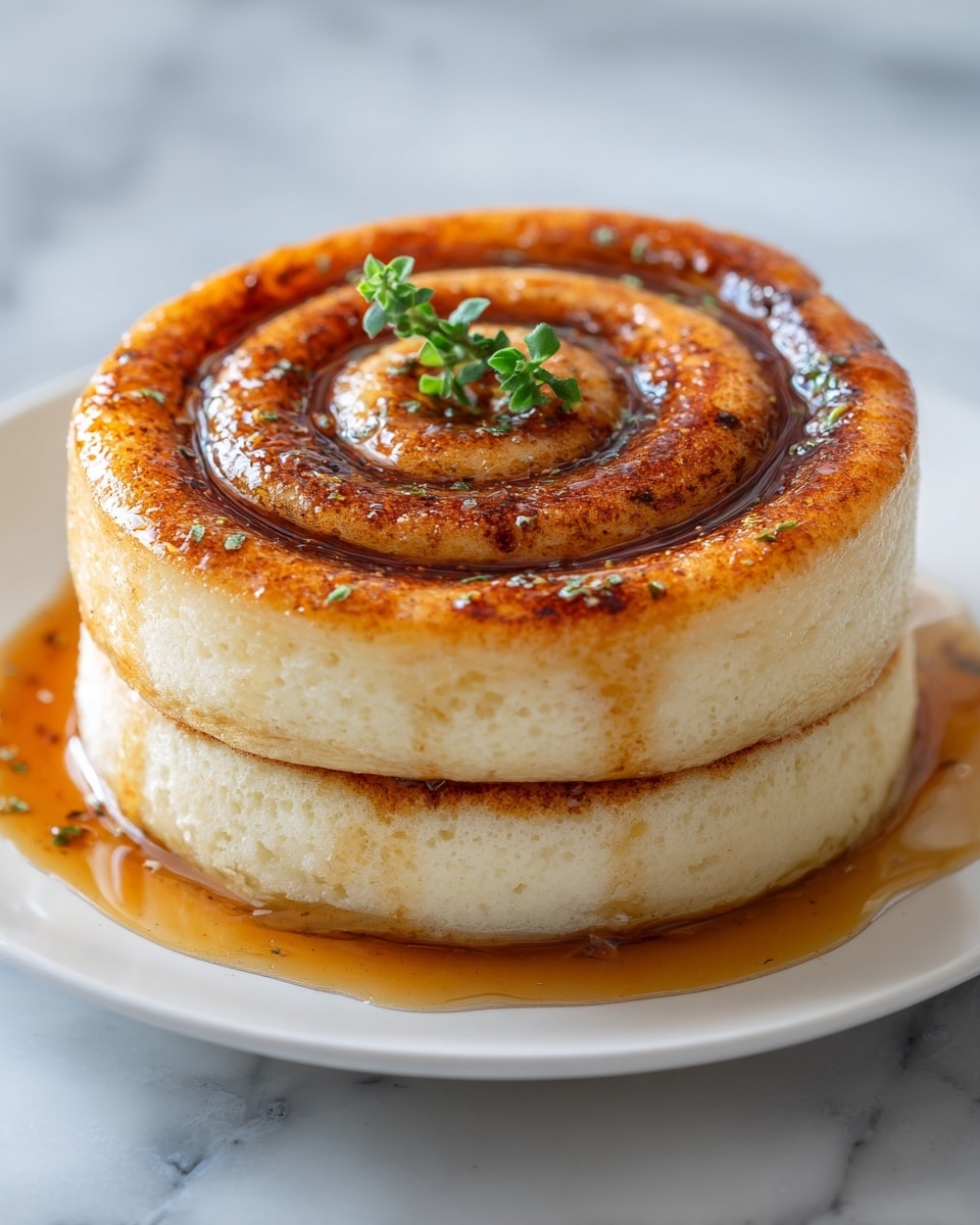 Cinnamon Roll Pancakes Recipe - Recipe Image