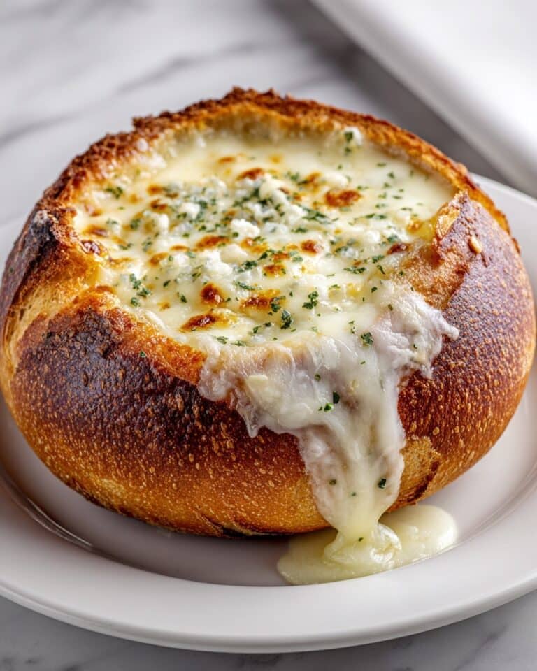 French Onion Bagel Soup Recipe