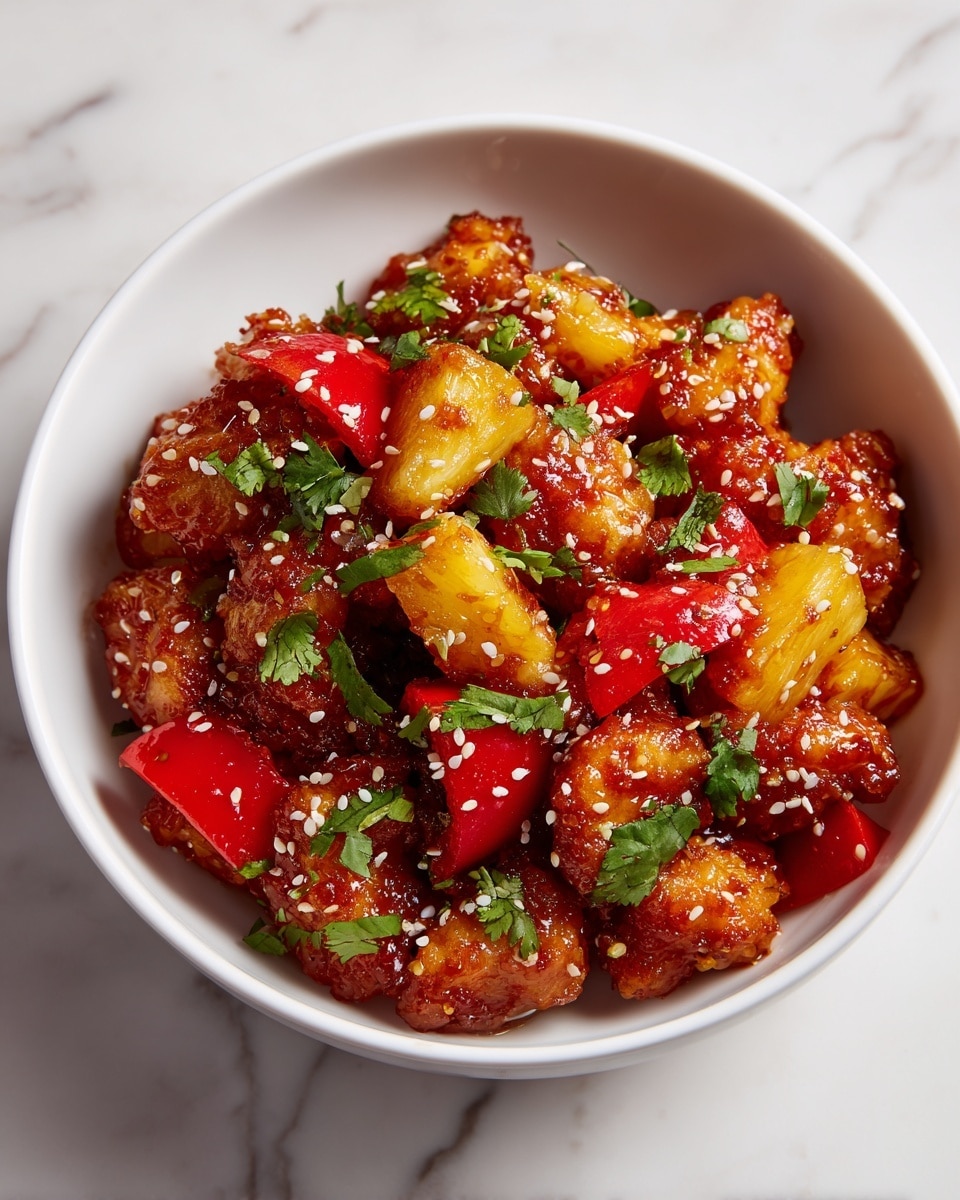 Chinese-Style Mango Chicken Stir Fry Recipe - Recipe Image