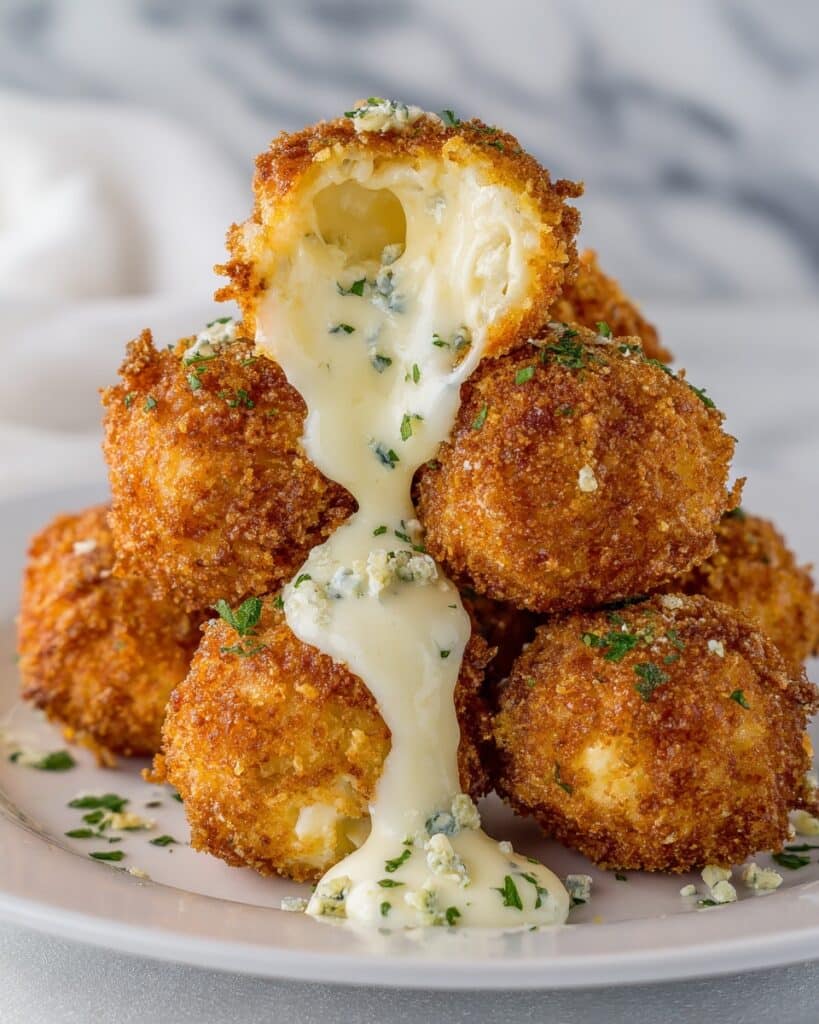 Crispy Homemade Fried Cheese Bites Recipe