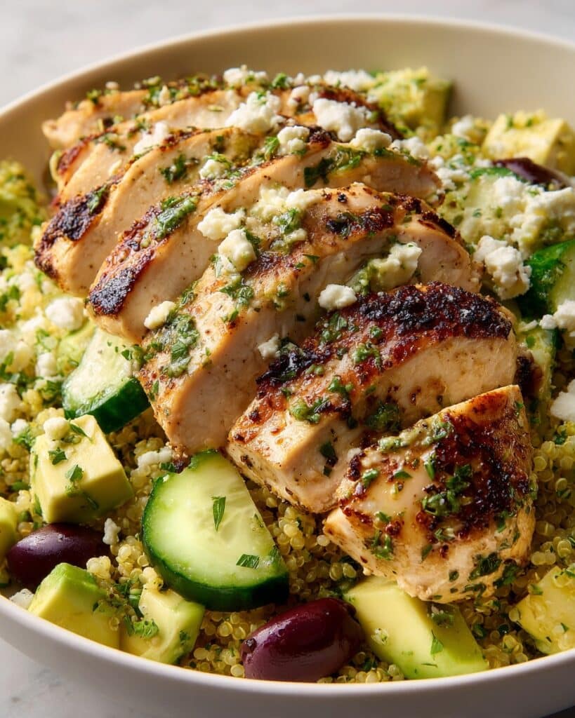 Greek Chicken Power Bowl Recipe
