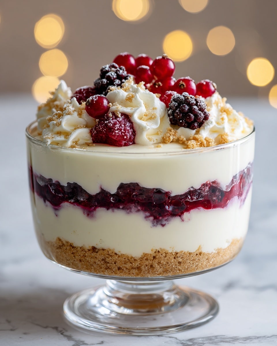 Mixed Berry Trifle Recipe - Recipe Image