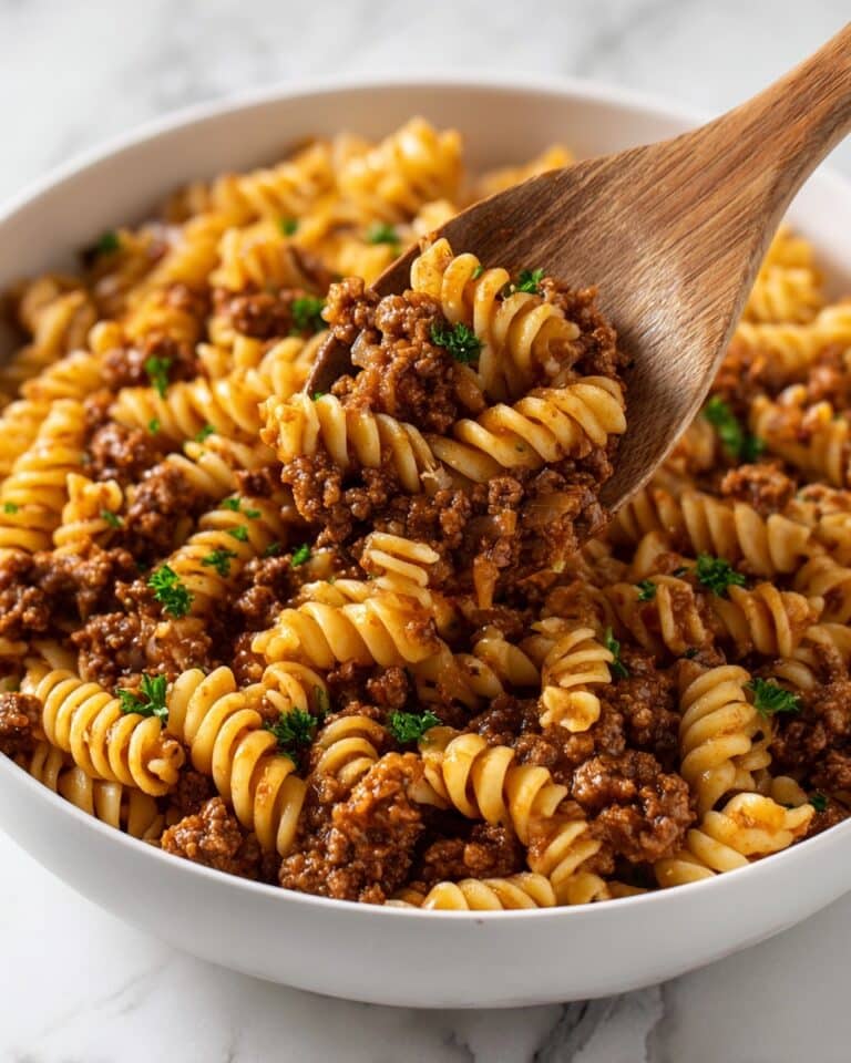 Quick & Easy Cheeseburger Casserole Recipe