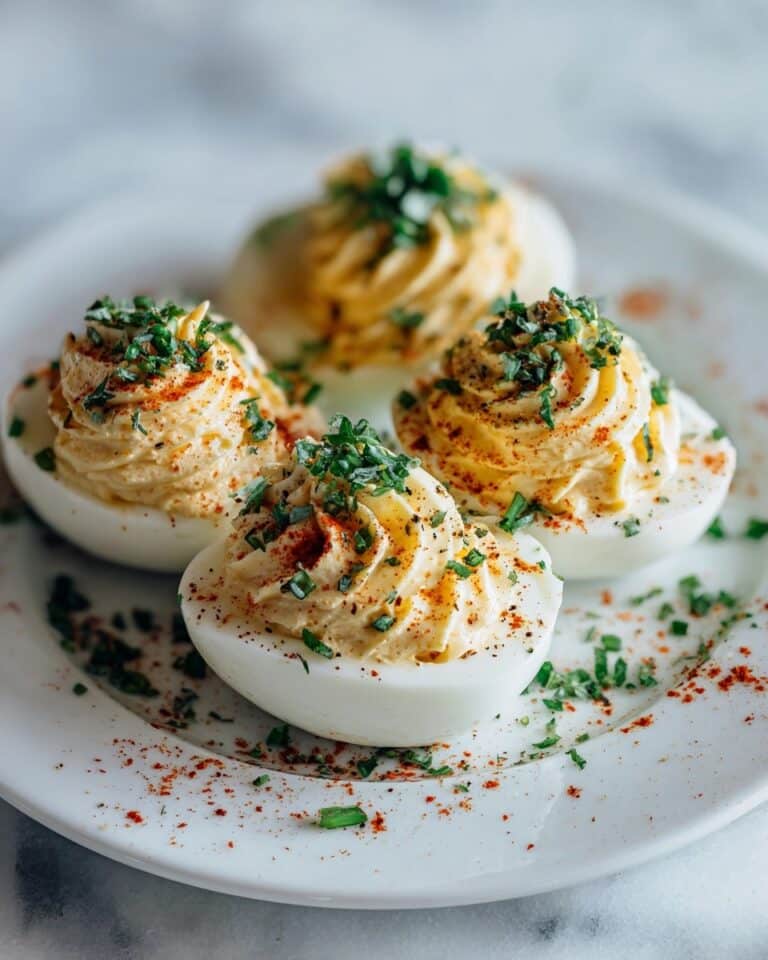 Turkish Deviled Eggs Recipe
