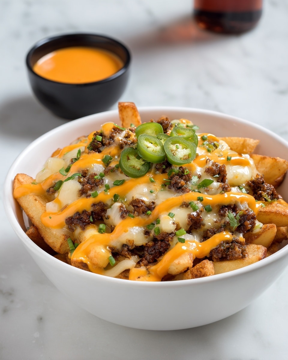 Philly Cheesesteak Loaded Fries Recipe - Recipe Image
