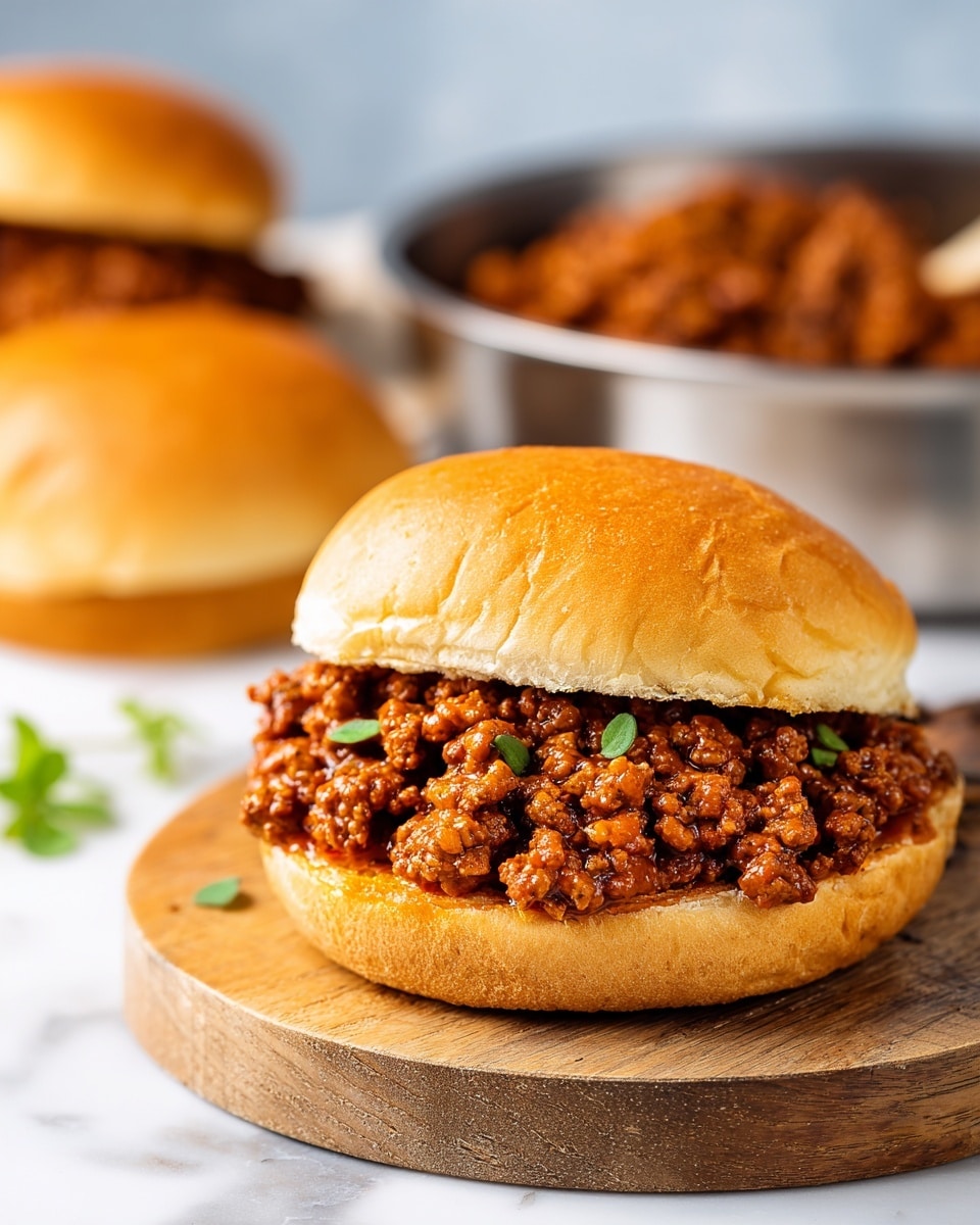 Easy Ground Turkey Sloppy Joes Recipe - Recipe Image