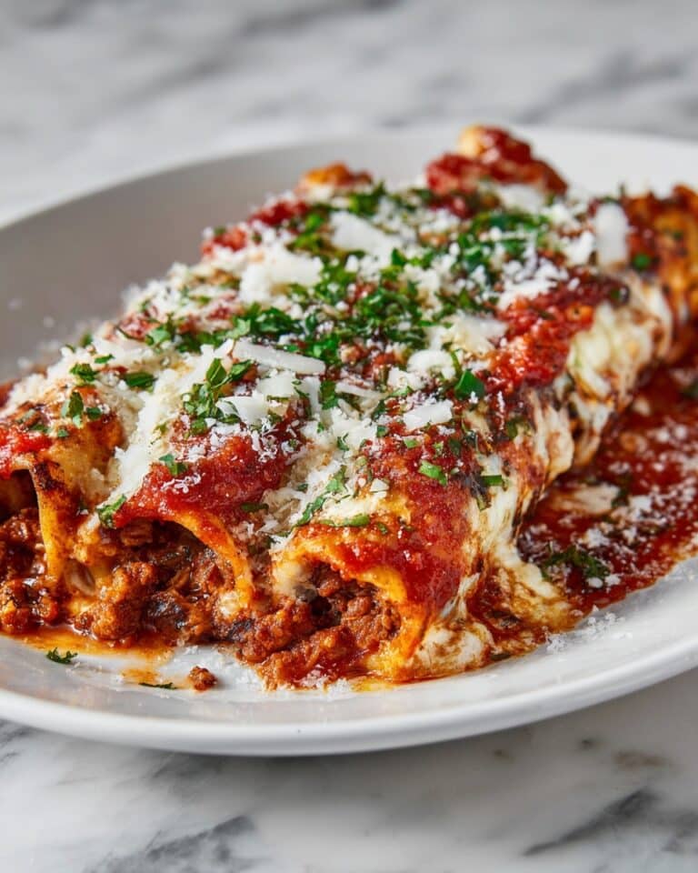 Italian Meatball Lasagna Roll-Ups Recipe