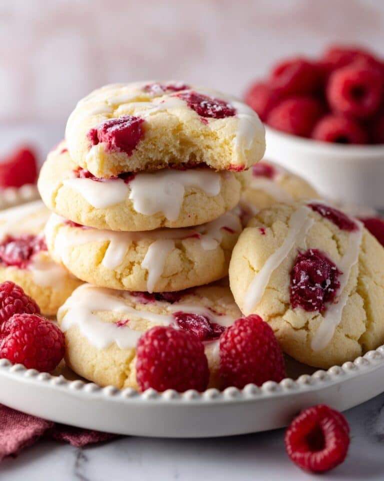 Raspberry Cheesecake Cookies Recipe