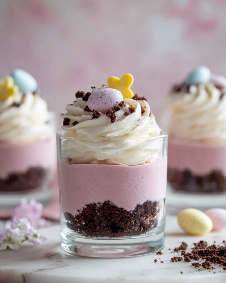 Easter Dirt Cups Recipe