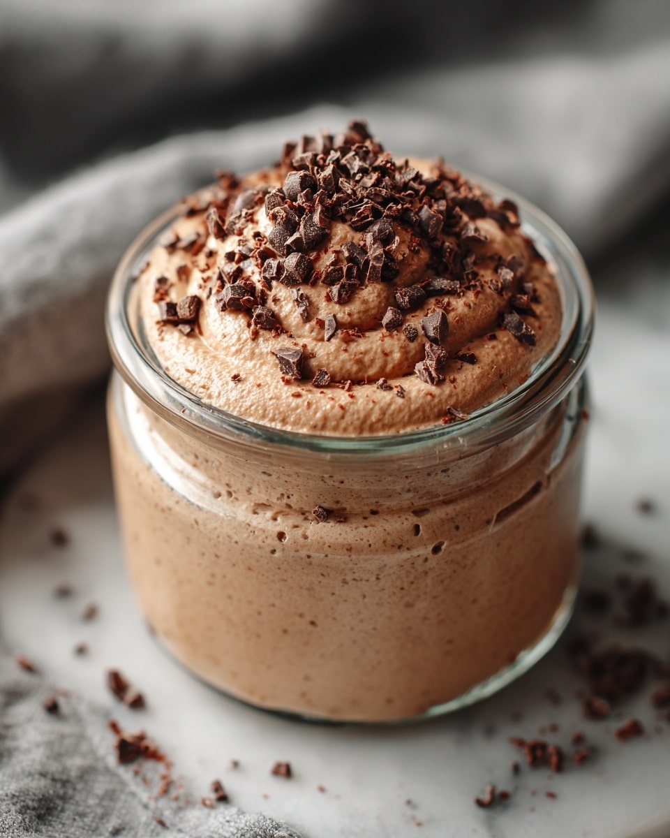 Chocolate or Vanilla Protein Pudding with Chia Seeds Recipe - Recipe Image