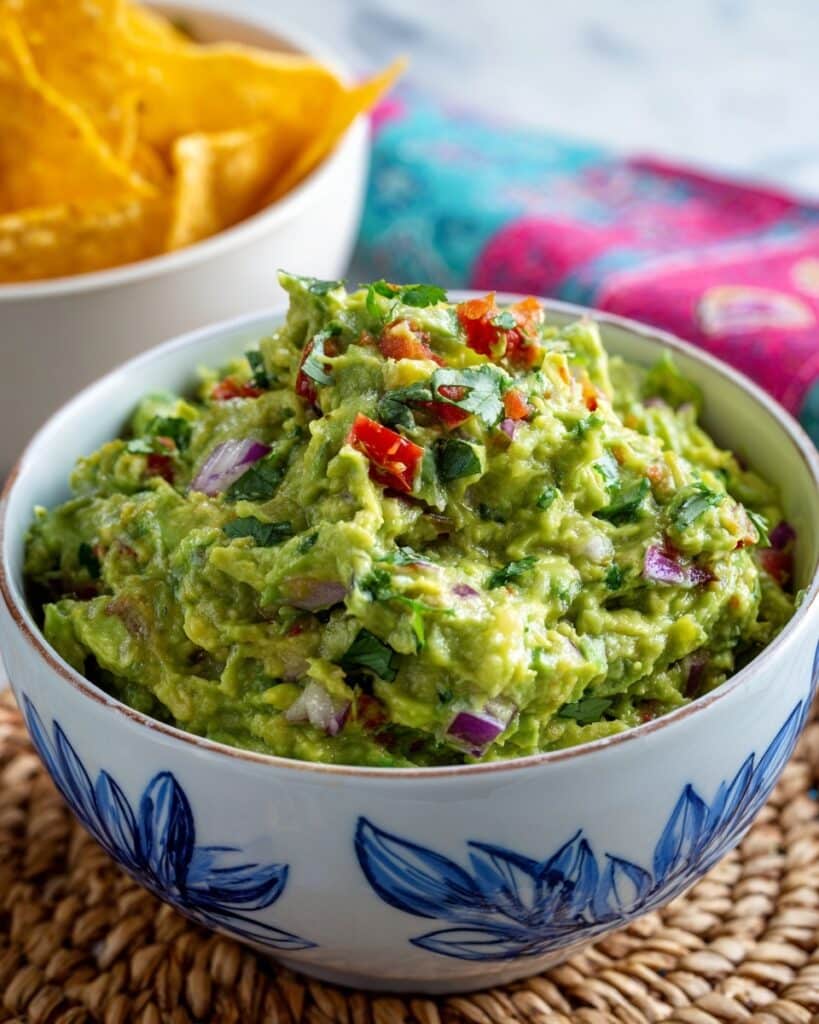 Fresh Homemade Guacamole Recipe