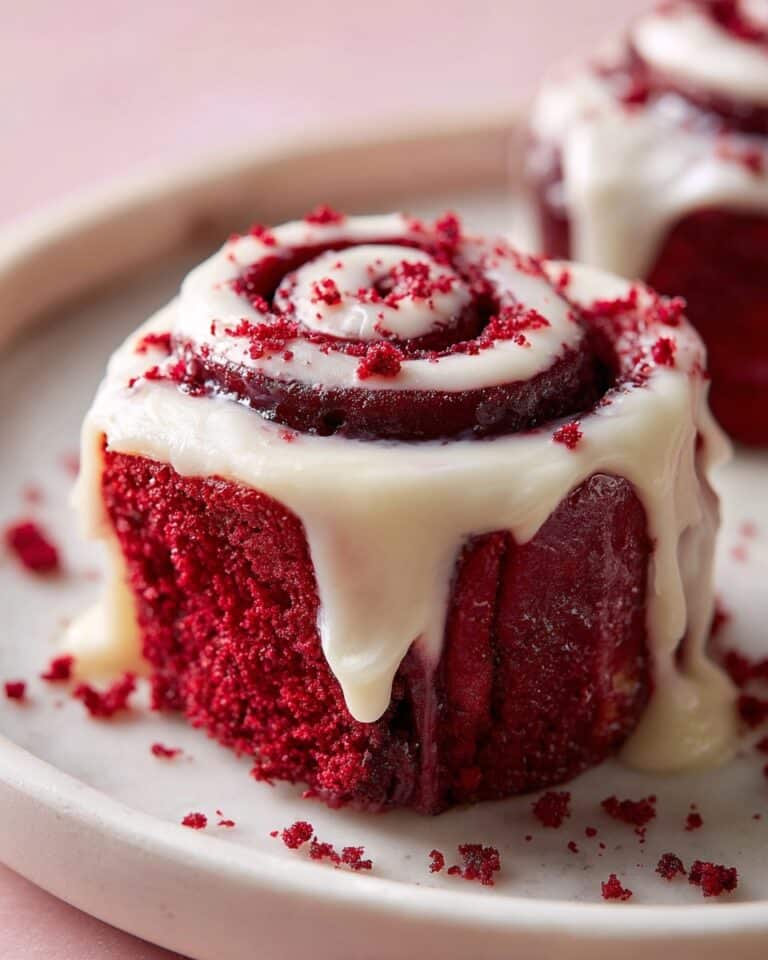 Red Velvet Cinnamon Rolls Recipe